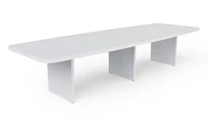 Conference Tables WFB Designs 10ft Boat Shaped Conference Table - 48in Wide