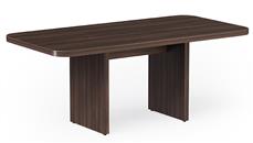 Conference Tables WFB Designs 6ft Radius Corner Rectangular Conference Table