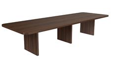 Conference Tables WFB Designs 10ft Radius Corner Rectangular Conference Table - 42in wide