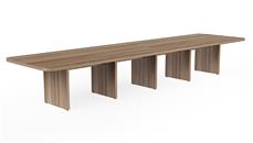 Conference Tables WFB Designs 16ft Radius Corner Rectangular Conference Table - 48in wide