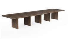 Conference Tables WFB Designs 14ft Radius Corner Rectangular Conference Table - 48in wide