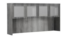 Desk Hutches Mayline 72" Hutch with Glass Doors
