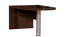 Stand-Alone Desk Shells Mayline 72in Freestanding Peninsula