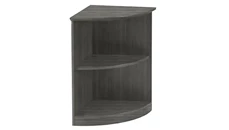 Low Bookcases Mayline 2 Shelf Quarter Round Bookcase