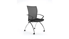 Nesting Chairs Mayline Valore High Back Chair with Arms