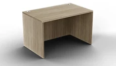Stand-Alone Desk Shells NDI Office Furniture 48in x 24in Desk w/ Straight Front Laminate Modesty Panel