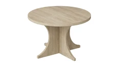 Conference Tables NDI Office Furniture 36in Round Meeting Table w/ Curve Base