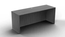 Stand-Alone Desk Shells NDI Office Furniture 71in x 24in Desk w/ Straight Front and Laminate Modesty Panel