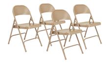 Folding Chairs National Public Seating All-Steel Folding Chair