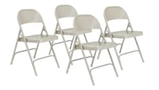 Folding Chairs National Public Seating All-Steel Folding Chair