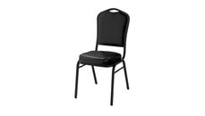 Stackable Meeting Chairs National Public Seating Vinyl Padded Stack Chair