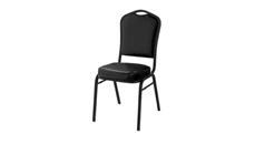 Stackable Meeting Chairs National Public Seating Vinyl Padded Stack Chair