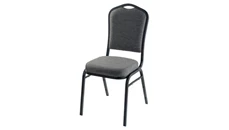 Stackable Meeting Chairs National Public Seating Fabric Padded Stack Chair