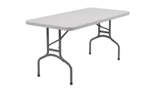 Folding Tables National Public Seating 60in Lightweight Folding Table