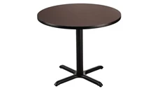 Cafeteria Tables National Public Seating 36in Round Café Table with X Base, 30in Height