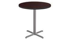 Cafeteria Tables National Public Seating 36in Round Café Table with X Base, 36in Height