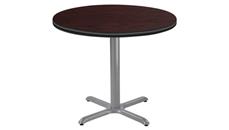 Cafeteria Tables National Public Seating 36in Round Café Table with X Base, 30in Height