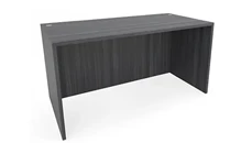 Stand-Alone Desk Shells PBD Furniture 60in W x 24in D Credenza Desk Shell