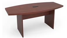 Conference Tables PBD Furniture 6ft Boat Shaped Slab Base Conference Table