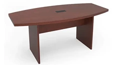 Conference Tables PBD Furniture 6ft Boat Shaped Slab Base Conference Table