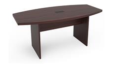 Conference Tables PBD Furniture 6ft Boat Shaped Slab Base Conference Table