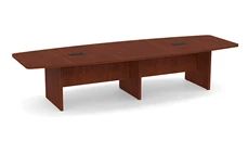 Conference Tables PBD Furniture 12ft Boat Shaped Slab Base Conference Table