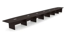 Conference Tables PBD Furniture Conference Table 30ft Boat Shaped Slab Base
