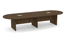 Conference Tables PBD Furniture Conference Table 12ft Racetrack Panel Leg