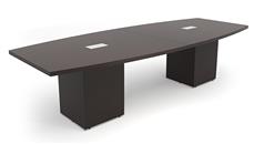 Conference Tables PBD Furniture 30ft Boat Shape Cube Base Conference Table