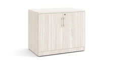 Low Storage Cabinets PBD Furniture 29-1/2in H Laminate Wood Door Storage Cabinet