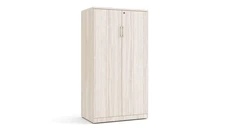 Tall Storage Cabinets PBD Furniture 65-1/2in High Laminate Wood Door Storage Cabinet