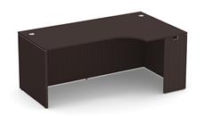 Stand-Alone Desk Shells PBD Furniture 72in Desk Shell with Right Extension