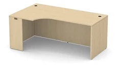 Stand-Alone Desk Shells PBD Furniture 72in Credenza Shell with Left Extension
