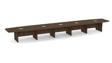 Conference Tables PBD Furniture 30ft Boat Shaped Slab Base Conference Table