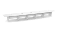 Conference Tables PBD Furniture 30ft Boat Shaped Slab Base Conference Table