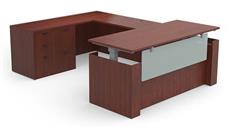 Standing Desks - Electronically Adjustable PBD Furniture U-Shaped Standing Desk