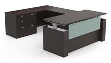 Standing Desks - Electronically Adjustable PBD Furniture U-Shaped Standing Desk