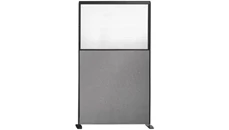 Cubicles PBD Furniture 30in W x 66in H Opaque Acrylic Glass Top Panel