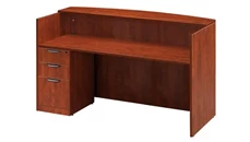 Reception Stand-Alone Desk PBD Furniture Single Box Box File Pedestal Reception Desk