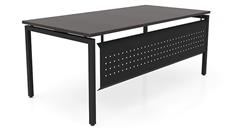 Writing Desks PBD Furniture 72in x 36in OnTask Table Desk with Modesty Panel