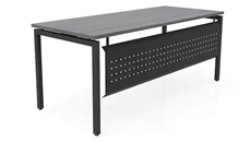 Writing Desks PBD Furniture 66in x 30in OnTask Table Desk with Modesty Panel
