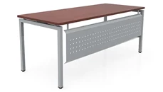 Writing Desks PBD Furniture 66in x 30in OnTask Table Desk with Modesty Panel