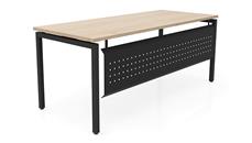Writing Desks PBD Furniture 72in x 30in OnTask Table Desk with Modesty Panel