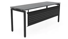 Writing Desks PBD Furniture 60in x 24in OnTask Table Desk with Modesty Panel