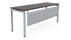 Writing Desks PBD Furniture 72in x 24in OnTask Table Desk with Modesty Panel