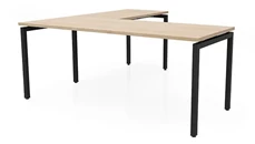 L Shaped Desk Shells PBD Furniture 66in x 66in L-Desk 