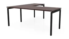 L Shaped Desk Shells PBD Furniture 66in x 66in L-Desk 