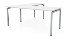 L Shaped Desk Shells PBD Furniture 66in x 66in L-Desk