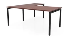 L Shaped Desk Shells PBD Furniture 72in x 72in L-Desk 