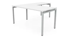 L Shaped Desk Shells PBD Furniture 60in x 66in L-Desk 